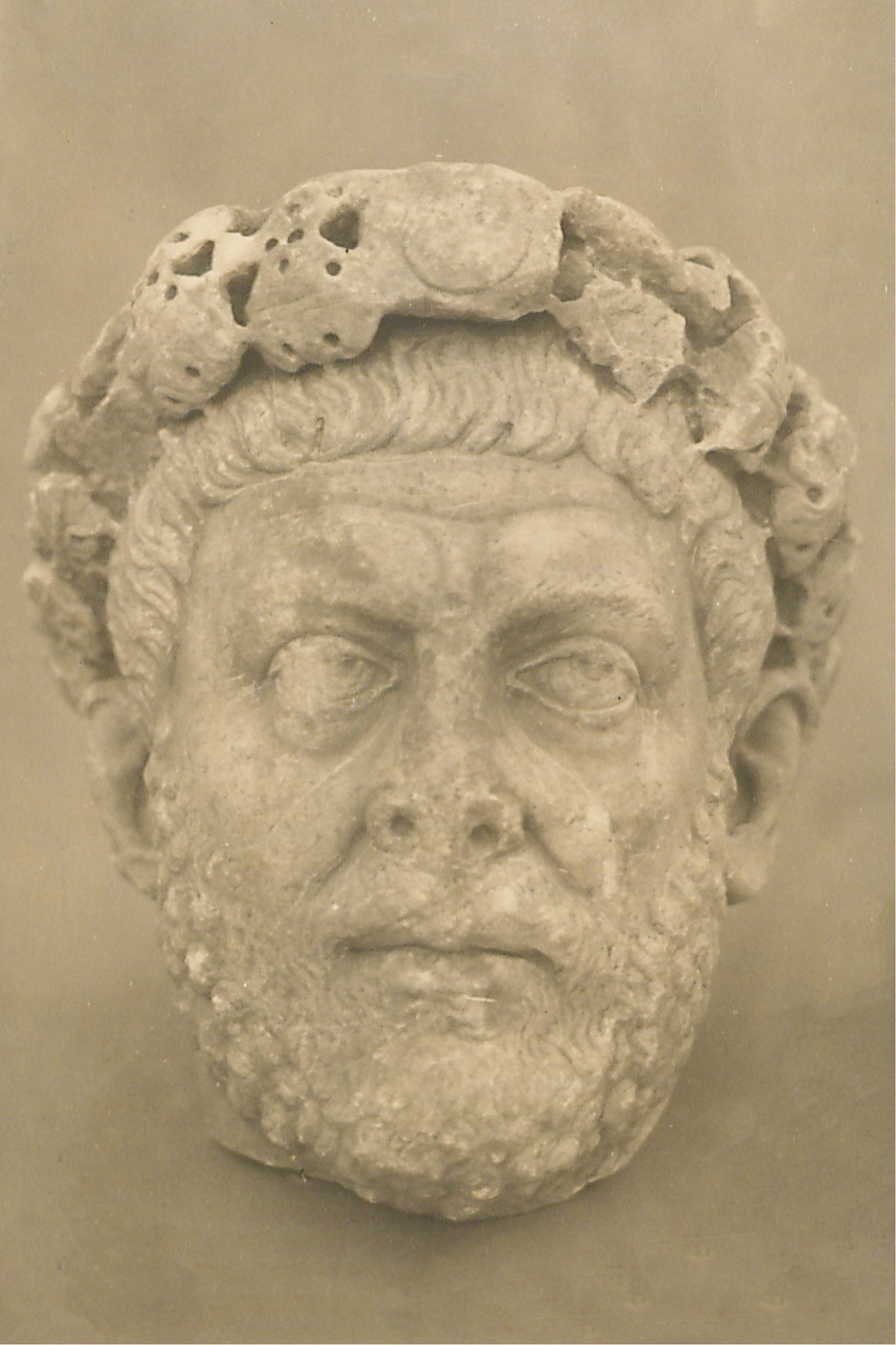 Heads of Sculptures from an excavation